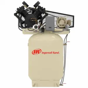 INGERSOLL-RAND 447PK10-V (460-3-60) Electric Air Compressor, 10 Hp, 2 Stage, Vertical, 120 Gal Tank, 36.5 Cfm, 460VAC | CR4PFV 786FH4