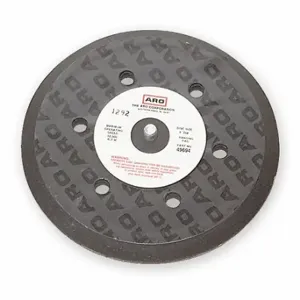 INGERSOLL-RAND 49878-1 Disc Backup Pad, 5 Inch Dia x 3/8 Inch Thickness, 1/4-11 Threaded-Shank, Non-Vacuum | CR4PRF 3JD83