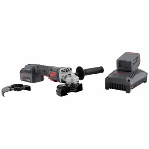 INGERSOLL-RAND G5351-K22 3/8 Inch Angle Grinder Kit, 5 Inch Wheel Dia, Paddle, with Lock-On, E-Brake, 20V | CR4PNA 802GV7