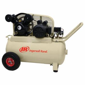 INGERSOLL-RAND P1.5IU-A9-H Horizontal Garage Mate Portable Air Compressor, Oil Lubricated, 20 Gal, Horizontal, 2 Hp, 4.6 Cfm | CR4PQZ 61DA40