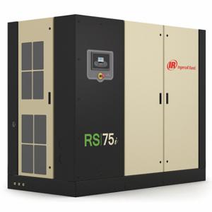 INGERSOLL-RAND RS55i-A125 Rotary Screw Air Compressor, Tankless, 55 Kw, 360 Cfm, 0.5 Gal Tank, 230V AC | CR4PUH 55KC93