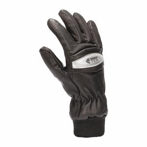 INNOTEX INNOTEX810 Firefighters Gloves, Wristlet, XS, Cowhide Leather, Black | CR4QCB 54ZZ06