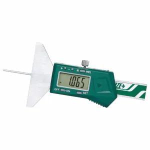 INSIZE 1140-25 Mini Electric Depth Gauge, 0 to 1 Inch/0 to 25mm Range | CE9VPR 55VM76