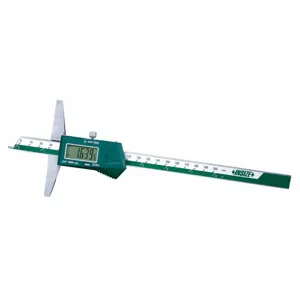 INSIZE 1143-200A Electronic Point Depth Gauge, 0 to 8 Inch Range, 0.0005 Inch Resolution | CF2JDY 55VM69