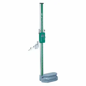 INSIZE 1150-2000E Digital Height Gauge, 0 Inch To 80 In/0 To 2000 mm Range, ±0.0063 Inch Accuracy, Cable | CR4TBV 463J21