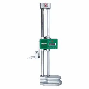 INSIZE 1151-300 Digital Height Gauge, 0 Inch To 12 In/0 To 300 mm Range, ±0.0012 Inch Accuracy | CR4TBJ 463K61