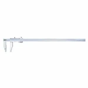 INSIZE 1211-24 OD/ID Vernier Caliper, 0 Inch to 24 in/0 mm to 600 mm Range, +/-0.001 Inch Accuracy | CR4QNG 408P39