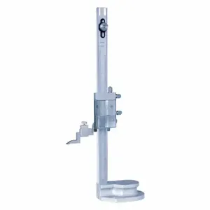 INSIZE 1250-450 Vernier Height Gauge, 0 Inch to 18 in/0 mm to 450 mm Range, +/-0.0020 Inch Accuracy, Steel | CQ8EWE 463D74