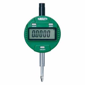 INSIZE 2112-10E Digital Indicator, 0 Inch To 0.5 Inch Range, ±0.0015 Inch Accuracy | CR4QWR 408P68