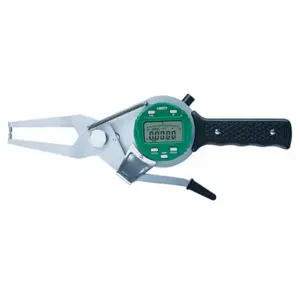 INSIZE 2132-100 External Digital Caliper Gauge, 3.2 Inch to 4 in/80 to 100 mm Range | CQ8LAW 408P78