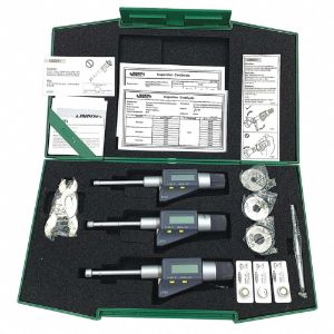 INSIZE 3127-E053 Electronic Three Points Internal Micrometer, 0.275 to 0.5 Inch Range | CF2JDQ 55VM85