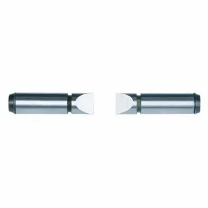 INSIZE 3280-SP1 Blade Point Tip Pair, Knife-Edge, 0.35 mm Tip Dia, 55 Deg Knife-Edge | CT4GZB 408V29