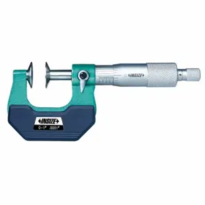 INSIZE 3282-2 Digital Disc Micrometer, Mechanical, 1 Inch To 2 Inch Range | CV2RXB 462X50