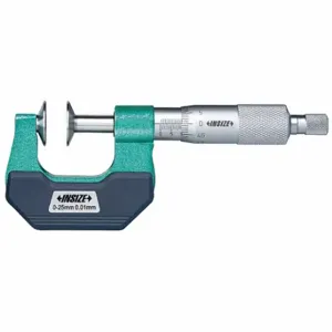 INSIZE 3294-3 Non-Rotating Spindle Disc Micrometer, 2 Inch to 3 Inch Range | CV2RXM 462X59