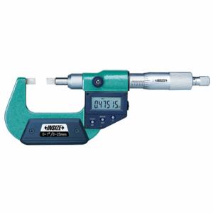 INSIZE 3532-100E Digital Blade Micrometer, Digital, 3 Inch To 4 In/75 To 100 mm Range | CV2RVH 462W23