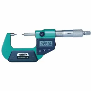 INSIZE 3533-25E Digital Spline Micrometer, Digital, 0 Inch To 1 In/0 mm To 25 mm Range, Inch/Metric | CV2RWC 462W36