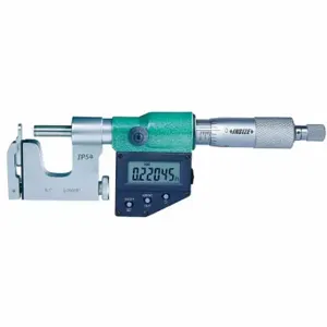 INSIZE 3562-50E Digital Interchangeable-Anvil Micrometer, Digital, 1 Inch To 2 In/25 To 50 mm Range | CV2RXV 462W68