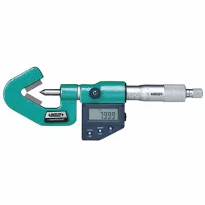 INSIZE 3590-457E Digital V-Anvil Micrometer, Digital, 1 Inch To 1.8 In/25 To 45 mm Range | CV2TNV 462X62