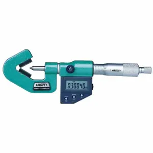 INSIZE 3590-503E Digital V-Anvil Micrometer, Digital, 1.4 Inch To 2 In/25 To 50 mm Range | CV2RYL 462W66