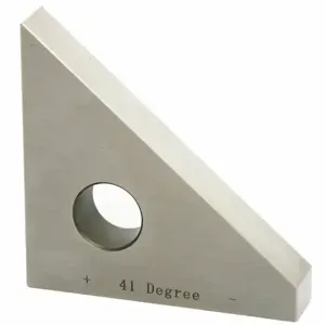 INSIZE 4002-A41 Angle Gage Block 41 Deg, 41 Deg Nominal Size, +/- 2 seconds Tolerance, 2.953 Inch Face | CR4QHN 462Y13