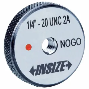 INSIZE 4121-41 Thread Ring Gage, Class 2A, Go, #4-40 Thread Size, UNC | CE9DQY 55VN37