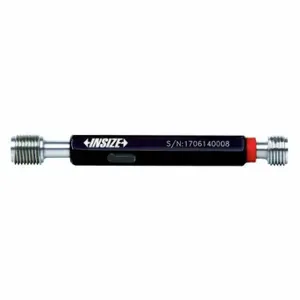 INSIZE 4130-20 Threaded Plug Gauge, M20 x 2.50 Thread Size, Go/No-Go Plus/Minus, 6H Thread Class, Metric | CR4TWU 463N11