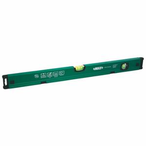 INSIZE 4914-300 Aluminum Level, 300 mm Lg, 2 Vials, Green, Top Read, Aluminum, Magnetic | CR4TEX 55VP29