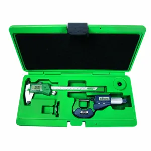 INSIZE 5022-E Measuring Tool Set, 0 - 25 mm Range, 0.001 mm Resolution | CE9XUY 55VN78