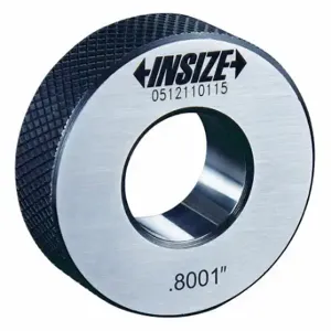 INSIZE 6313-7 Micrometer Setting Ring, Inch Inside Dia, +/-0.00024 Inch Accuracy | CR4UBR 409D21