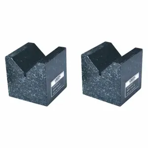 INSIZE 6897-2 Granite V-Block Set, Grade ASME 0, 2 Pieces, Granite | CP4QBT 463C49