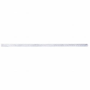 INSIZE 7110-1200 Steel Rule, Inch/Metric, 0.5 mm/1/16 in/1/32 in/1/64 in/1 mm, 48 Inch Length In, 1 | CR4UHR 409F02