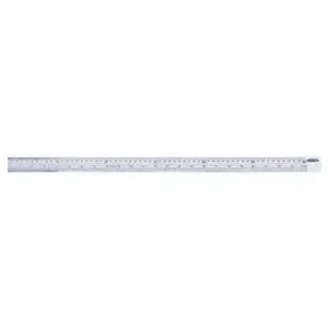 INSIZE 7110-600 Steel Rule, Inch/Metric, 0.5 mm/1/16 in/1/32 in/1/64 in/1 mm, 24 Inch Length In | CR4UHY 409F09