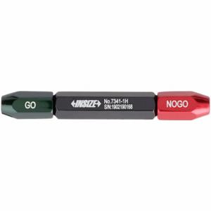 INSIZE 7341-1S Stiftmessgriff, kompatibel mit 0.04 Zoll bis 0.075 Zoll Messdurchmesser, doppelseitig, schwarz | CR4TAE 463R78