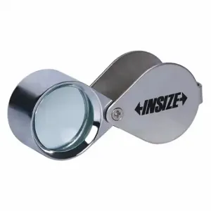 INSIZE 7511-8 Folding Pocket Magnifier, 8X Power, 21 mm Lens Dia | CR4THK 463C81