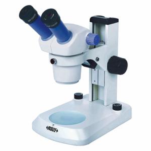 INSIZE ISM-ZS30 Stereo Zoom Microscope, Binocular, Stereo, LED, 20 mm Optical Field of View, 0.67X to 45X | CT4HUC 463D09