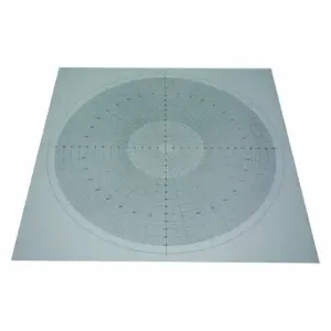 INSIZE ISP-A5000-CHART Overlay Chart, Compatible With ISP-A5000E, Compatible With Mfr. No. ISP-A5000E | CR4QNQ 409V40