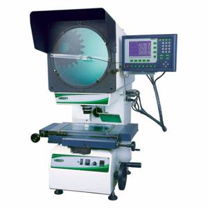 INSIZE ISP-A5000E Optical Comparator, Vertical, Erect Image, 15 15/16 Inch x 9 Inch Table Size, 10X, 8 Inch | CR4ULQ 463D26