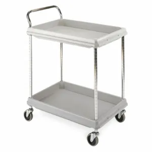 INSTOCK GRBC2636-2DG Laboratory Utility Deep Ledge Cart, Gray | CE9YPK 55PA75