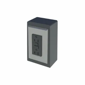 INSTOCK GRE433WS-GFI Electrical Pedestal, Cast Aluminium | CF2JFP 55PA18