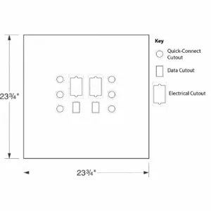 INSTOCK GRENOSP-10 Overhead Service Panel | CE9UEB 55NZ01