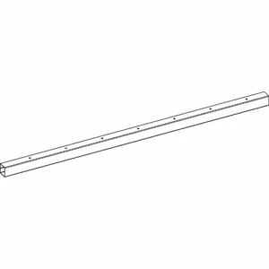 INSTOCK GRJPTBR-3002 Apron Rail, Size 30 x 2 x 2 Inch, Pearl White | CF2RGN 55NW45