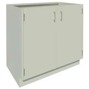 INSTOCK GRJTP103-36 Base Cabinet, Size 36 x 22 x 35-1/8 Inch, Pearl White | CF2PTT 55NW02