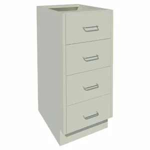 INSTOCK GRJTP122-18P Base Cabinet, Size 18 x 22 x 35-1/8 Inch, Pearl White | CF2PUD 55NW04