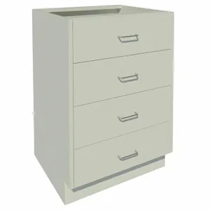 INSTOCK GRJTP122-24P Base Cabinet, Size 24 x 22 x 35-1/8 Inch, Pearl White | CF2PTZ 55NW05