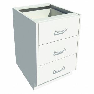 INSTOCK GRJTP174-18P Base Cabinet, Size 18 x 22 x 27-9/16 Inch, Pearl White | CF2PUH 55NV95