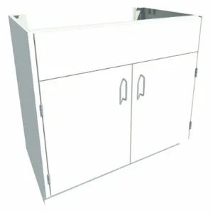 INSTOCK GRJTP181-36 Base Cabinet, Size 36 x 22 x 35-1/8 Inch, Pearl White | CF2PTW 55NW16