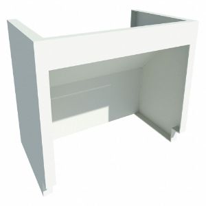 INSTOCK GRJTP981ACC-36 Sink Cabinet, Size 36 x 22 x 32-5/8 Inch, Pearl White | CE9GED 55NV99