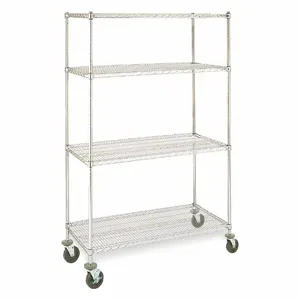 INSTOCK GRMSS1836 Metal Shelving, 36 Inch Size x 18 Inch Size x 79 in, Dry/Harsh/Wet, Split Sleeve | CR4UTZ 55NY25