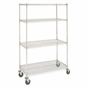 INSTOCK GRMSS1848 Metal Shelving, 48 Inch Size x 18 Inch Size x 79 in, Dry/Harsh/Wet, Split Sleeve | CR4UUB 55NY26