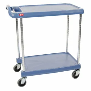 INSTOCK GRMY2636-25BU Laboratory Utility Cart, Blue, 36-7/8 Inch Height | CE9YQH 55PA94